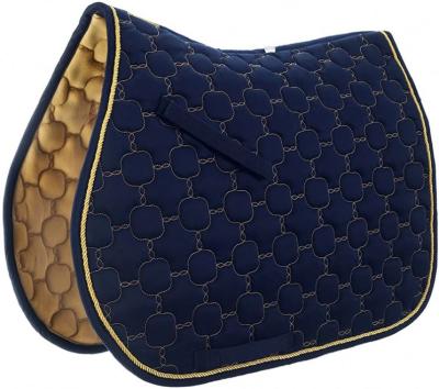 China Diamond Horse Saddle Pad Deluxe Light Blue Medium for sale