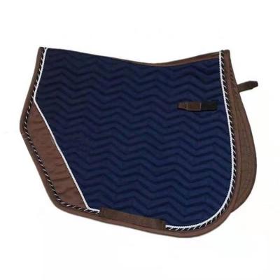 China Deluxe Sizes All Unisex Saddlery Head Skip Shaped Full Saddle Pad for sale