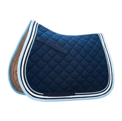 China Western Saddle Contoured Western Newzeland Wool Saddle Pad for sale