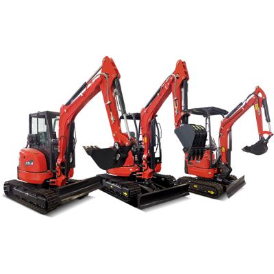 China Mini Excavator China Factory Price Mini Excavator For Sale Building Material Stores for sale