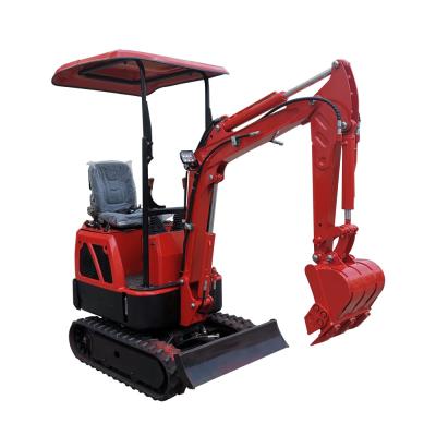 China Farms Nicosail Brand Small Hydraulic Ton Garden Excavator Price 1 1.2 Ton Mini Digger With Ce for sale