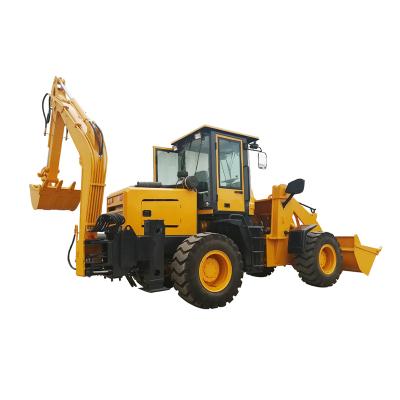 China Farms Low Price Small Backhoe Loader Compact Backhoe Loader 4x4 Backhoe Loader Price New for sale