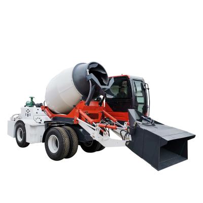 China Building Material Stores China Mobile Self Loading Concrete Mixer Truck Small Concrete Mixer Cement Machine Price In India For Sale for sale