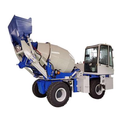 China Hotels Electric Mini Truck Mounted Mobile Concrete Mixer Pump With China Self Loading for sale