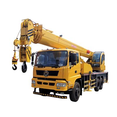 China TRUCK CRANE Telescopic Truck Crane With Basket Knuckle Boom Truck Mounted Crane for sale