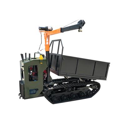 China Yes Easy Operation Mini Crawler Dumper Electric Bin Dumper Maker for sale