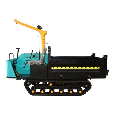 China Yes Excellent Production 1.5ton Mini Farm Truck Diesel Hydraulic Crawler Dumper Price List For Sale for sale