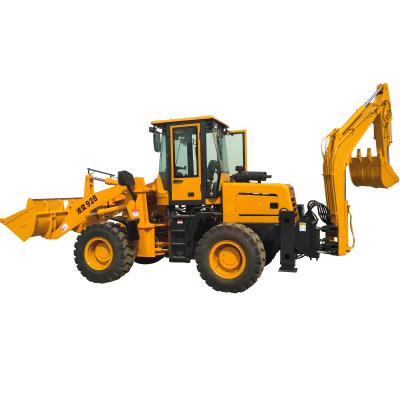 China Building Material Stores Competitive Price Small Backhoe and Loader Garden Tractor Loader Backhoe for sale