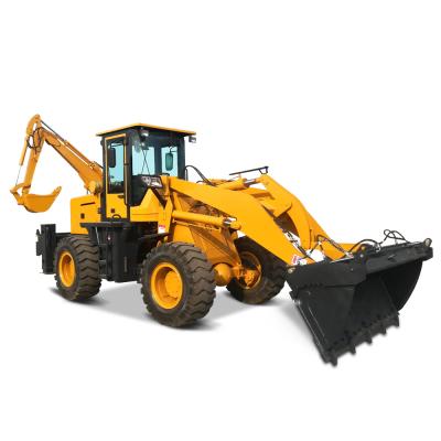 China Construction material shops hot sale price new backhoe loader machinery excavator and small loader backhoe loader 4x4 attachment for sale