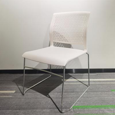 China Removable Cover Fast Delivery Metal Frame Stacking Office Chair For Visitor Training Staff Conference Room for sale