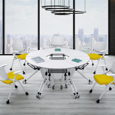 China FACTORY DIRECT Office Furniture Set (Height)Adjustable Office Table Chair Set Study Table Task Chair Office Set for sale