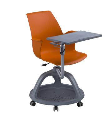 China Strong PP Plastic Chair With Environmental Protection Anti-Cracking And Anti-aging Writing Board Student Chair Chair for sale