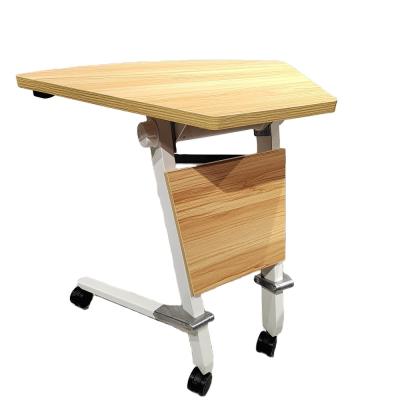 China Factory Direct Customizable Trapezoidal Splicing Foldable Table Desk Laptop Desk Podium Foldable Lectern for sale