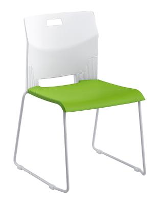 China New modern cooling all-plastic panel chair environmental protection, green and forming special chair, multiple colors for sale