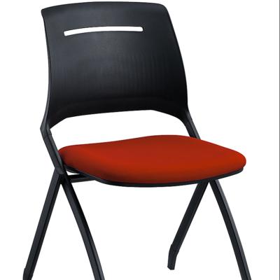 China Simplicity modern folding chairs without armrests and fixed legs can be customized in multiple colors and consult customer service for sale