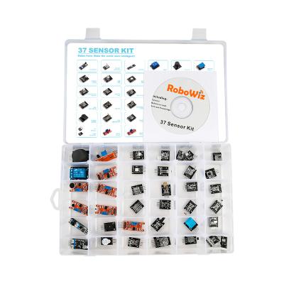 China COURSE Compatible with Arduino IDE RoboWiz 37pcs Sensor Kit COURSE Compatible with Arduino IDE for sale