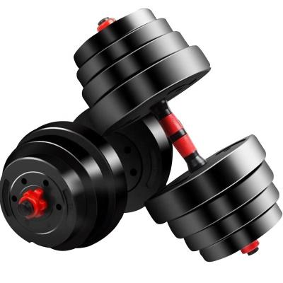 China Cenment Barbell Dumbbells Exercise 10KG 15KG 20KG 30KG 40KG 50KG Material Adjustable Dumbbell Sets for sale