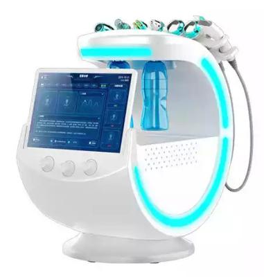 China Factory Direct Commercial Smart Exfoliators Glacier Blue 7 IN 1 Skin Analysis RF Diagnostic For Skin Care Beauty Machine for sale