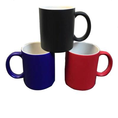 China New 11oz MY06 Sublimation Viable Color Changing Mugs Custom Photo Changing Mugs Delicate Promotion Gift for sale