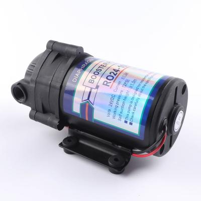 China High Efficiency 150G-Diaphragm Reverse Osmosis Booster Pump Self Sucking RO Pressure Booster Pump, Plastic RO Pump For RO Water System Parts for sale