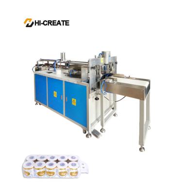 China Medical Automatic Toilet Paper Tissue Paper Roll Packing Machines For Multi-rolls for sale