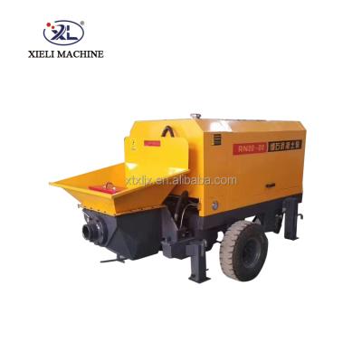 China Construction Engineering Grain Concrete Pump Concrete Big Pump 40m3/h Concrete Pump for sale