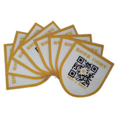 China Custom Qr Code Waterproof Security Manufacturer Sticker Holographic Anticounterfeit Labels For Car for sale