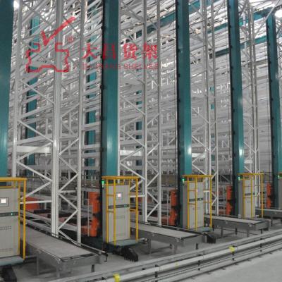 China Storage Shelves Warehouse Automation Heavy Duty Shuttle Racking System Automated Logistic Warehouse For Supermarkets Automated Warehouse Vertical Sheet for sale