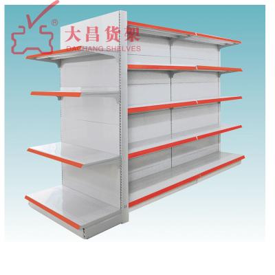 China DC-27 Supermarket retail store shelf gongdola display storage supermarket viable rack steel bottle rack candy display racks for sale