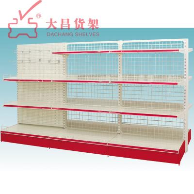 China Mini Single or Double Side Light Duty Hot Selling Supermarket Display Racks Display Stand Racks/Rack for Shops Supermarket Clothes Racks for sale