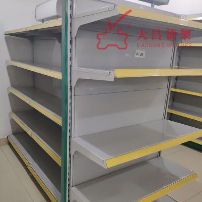 China Double Sided Store Rack Grocery Store Rack For Store Mall Rack Supermarket Shelves Hanging Supermarket Biscuit Display Rack p for sale