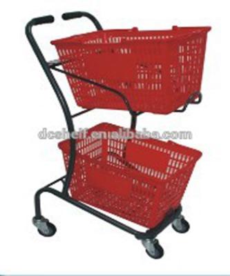 China Corrosion Protection Janpanses Supermarket Shopping Trolley for sale