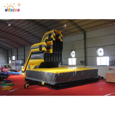 China 0.55mm PVC Drop Zone Stunt Double Inflatable Airbag Jump Freefall,Free Fall Stunt Airbag Jump for sale