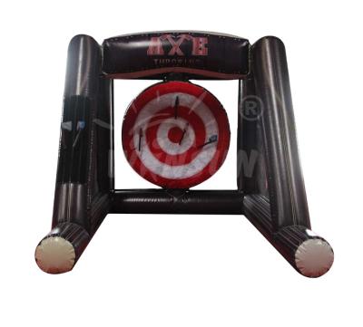 China PVC Inflatable Lane Ax Inflatable Game Doctordolphin Inflatable Throwing Games for sale