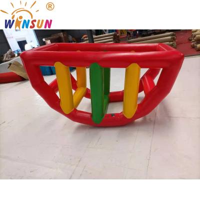 China PVC Air Sealing Inflatable Seesaw Game , Fun Easy Air Seesaw Inflatable Viking Games for sale