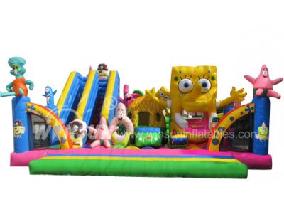 China Hot Selling PVC Inflatable Amusement Park, Inflatable Indoor Playground, Inflatable Amusement City for sale