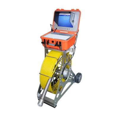 China 6600mA Built-in Li-ion Battery Design Pipe Wall Sewer Inspection Camera Portable All-in-one Push Rod Camera for sale