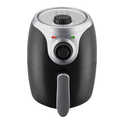 China High Quality Hotel Kitchen Appliances 2L 1000W Electric Removable Pot Fresh Contact Housing No Oil Digital Air Fryer for sale