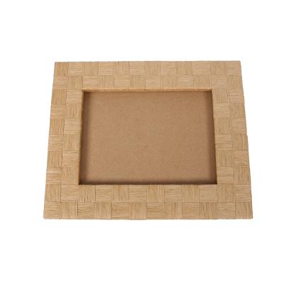 China New European\Modern Fashion Natural Material Clay Hand Picture Paper Photo Frame Decorative Picture Frame/Footprint Bracket Holder for sale