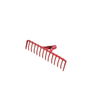 China Garden Heavy Duty Farmhouse Long Handle Waste Rake Wooden Gravel Hay Gravel Rake for sale