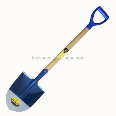 China Agriculture Round Shovel Wholesale Shovel Shovel With Handle S503D Wooden Shovel for sale