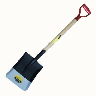 China Factory direct sale Chinese garden shovel cheap square shovel with wooden handle S501D shovel for sale