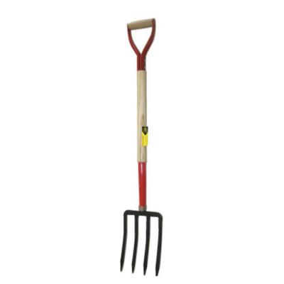 China Heavy Duty Steel Handle Fork Fiberglass Fork Small Garden Tools Dig Fork for sale