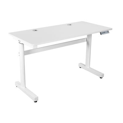 China Atlantic Pro Carnegie XL Xtrempro Modern White V-Shaped Gaming Desk With Monitor Mount Storage for sale