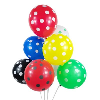 China Promotional Birthday Dot Balloons Party Decorations Balloon Polka Dot Balloons Child Kids Toy Air for sale