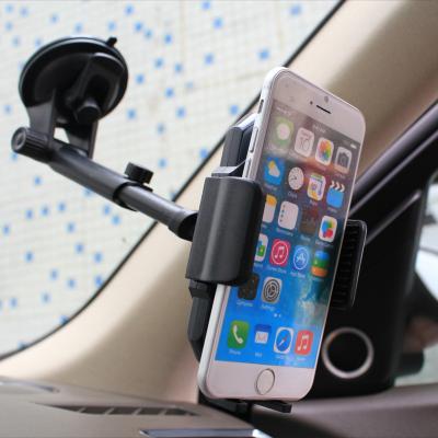 China Universal 360 Rotation 107093B Long Neck Cell Phone Car Holder Mobile Phone Holder For Car Car Holder Phone for sale