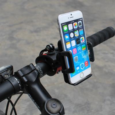 China Plastic /ABS 258110 Bicycle Motorcycle Bike Handlebar Mount Phone Holder Bike Cell Phone Holder With Iphone 7 Plus Silicone Support for sale