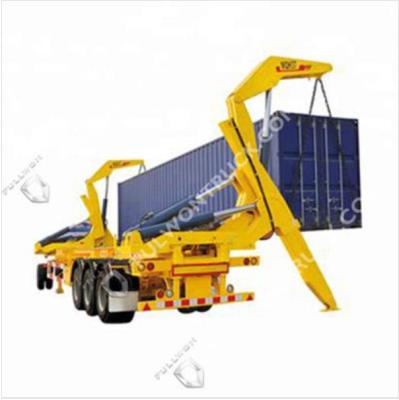 China Truck Trailer Low Price 37ton Container Side Pusher Semi Trailer For Sale for sale