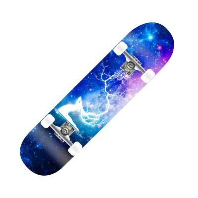 China Youth Outdoor OEM Products 4 Wheel Skateboard High End Pu Wear-Resistance Beginner Longboard Moose Model Skateboard With High End Maple Wood Deck for sale