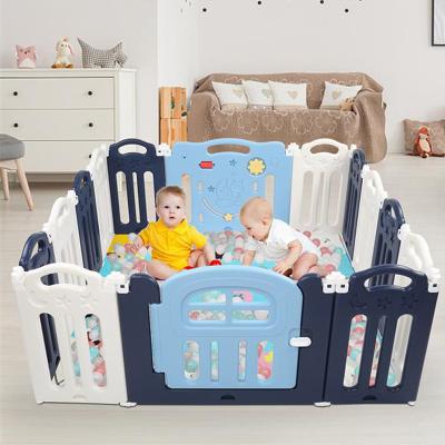 China US AliGan play yard fence baby playyards barrier game pen guardrail folding activity stable free shipping portable center for sale